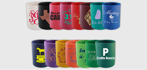 flat koozies