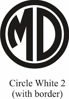Circle White with Double Border