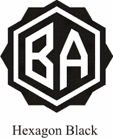 Hexagon Black