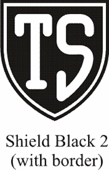 Shield Black 2 with Border